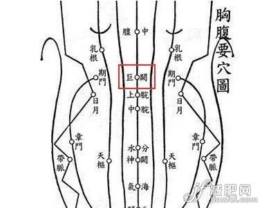 五大減肥穴位