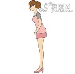 姿勢美人減肥法 站著瘦3kg  