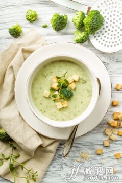 開胃品,西蘭花,食品,綠色,膳食_gic13496927_fresh broccoli soup with croutons_創意圖片_Getty Images China