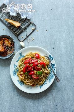 食品,晚餐,櫻桃番茄,攝影,健康食物_567055029_Pasta_創意圖片_Getty Images China