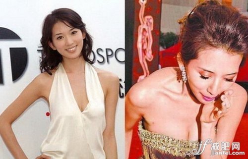 楊冪劉雨欣 G奶女星真假胸器