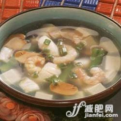 豆腐蝦湯