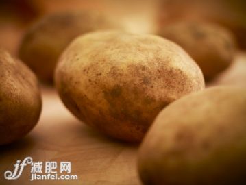 飲食,室內,蔬菜,馬鈴薯,有機食品_147205732_Close up of organic potatoes_創意圖片_Getty Images China