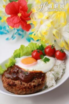 飲食,肉,影棚拍攝,盤子,碗_498160879_Loco moco_創意圖片_Getty Images China