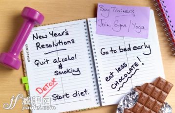 書桌,生活方式,室內,巧克力,啞鈴_109735551_Healthy new years resolutions diary_創意圖片_Getty Images China