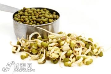 飲食,食品,沙拉,前面,堆_170036140_Mung bean sprouts and seeds_創意圖片_Getty Images China