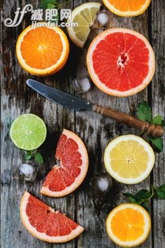 冰,在上面,吃,食品,水果_gic13472821_Sliced Citrus Fruits_創意圖片_Getty Images China