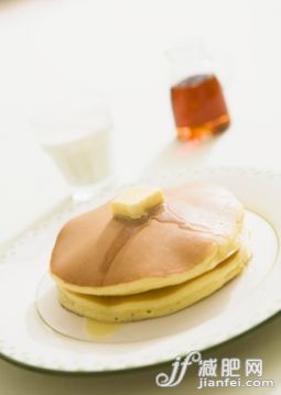 飲食,飲料,食品,餐具,奶製品_122663353_Pancakes_創意圖片_Getty Images China