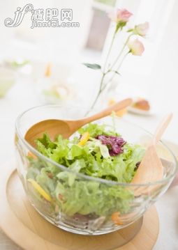 攝影,多義詞,色拉用具,容器,餐盤_gic11055461_Green Salad_創意圖片_Getty Images China