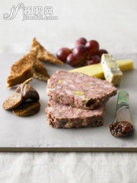 飲食,食品,肉,盤子,午餐_135582309_Duck pistachio terrine_創意圖片_Getty Images China